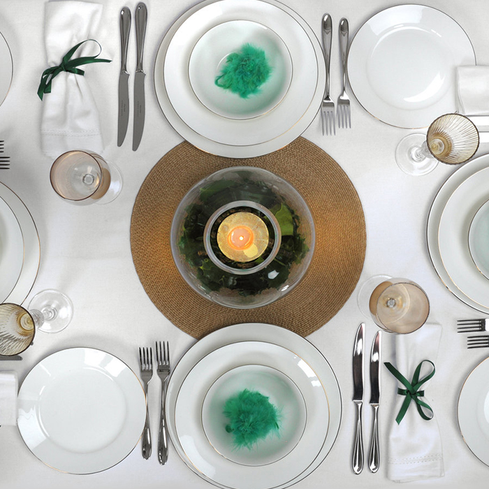 Serendipity Platinum Side Plate 8 inch 20 cm Set of 4